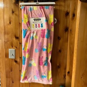 Just Born Peeps Oversized 60” x 70” Easter Throw